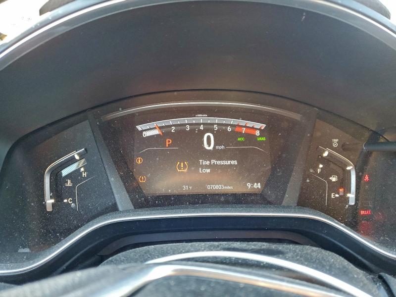 Photo 9 from auction – 2018 HONDA CR-V with VIN 7FARW2H53JE071119