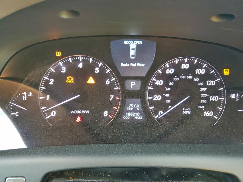 Photo 9 from auction – 2010 LEXUS LS 460 with VIN JTHBL5EF0A5092045