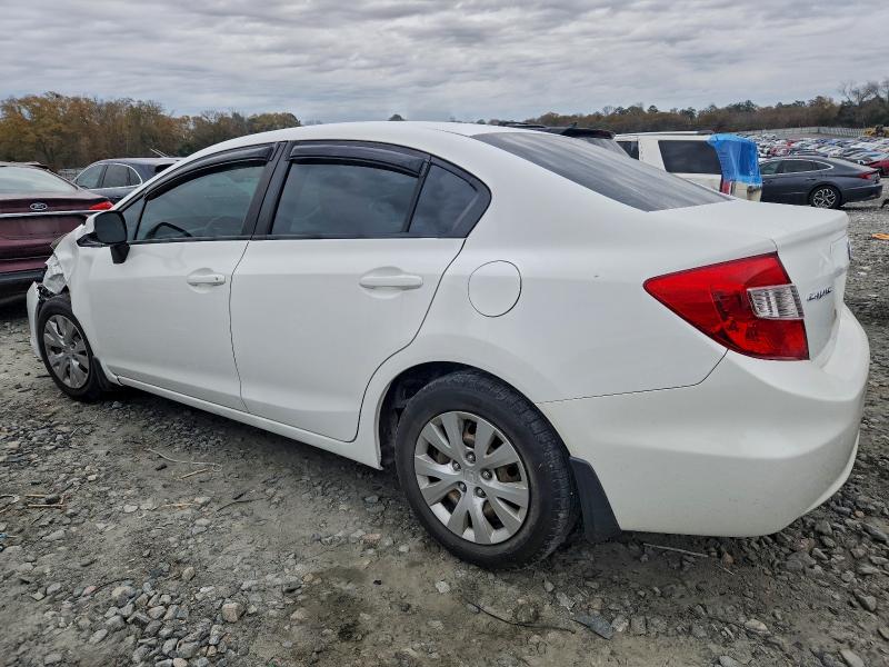Photo 2 from auction – 2012 HONDA CIVIC LX with VIN 19XFB2F59CE094474