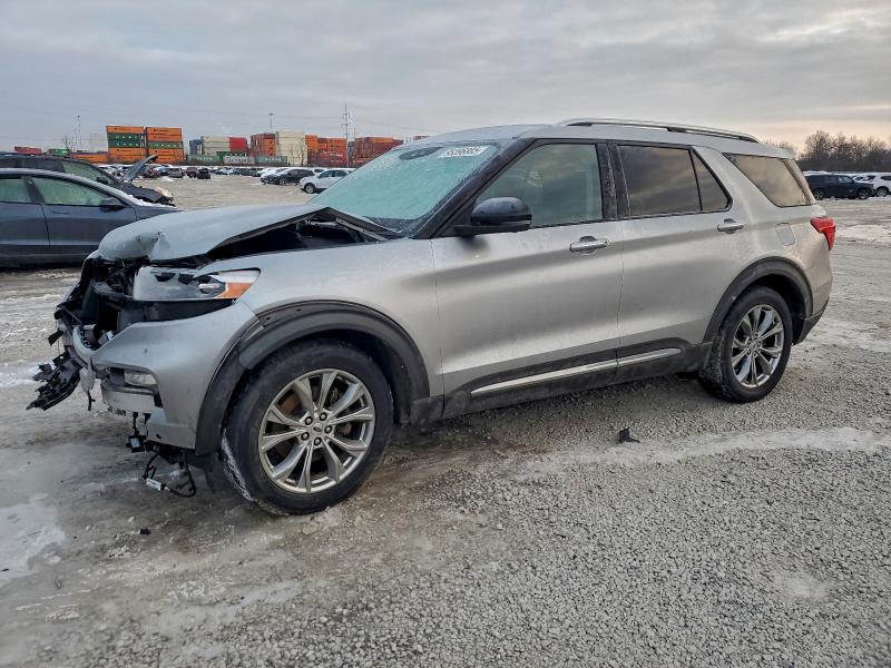 FORD EXPLORER L 2021 with VIN 1FMSK7FH9MGB55213 - Photo from auction