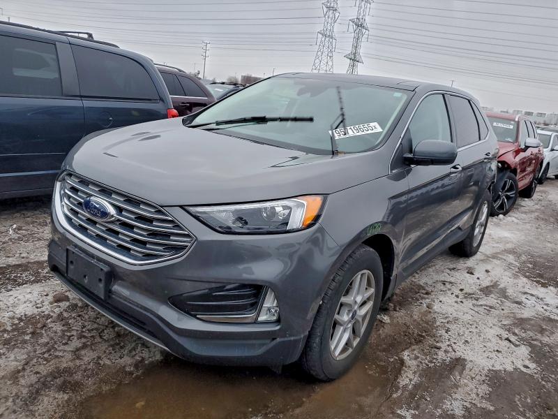 FORD EDGE SEL 2022 with VIN 2FMPK4J96NBB17743 - Photo from auction
