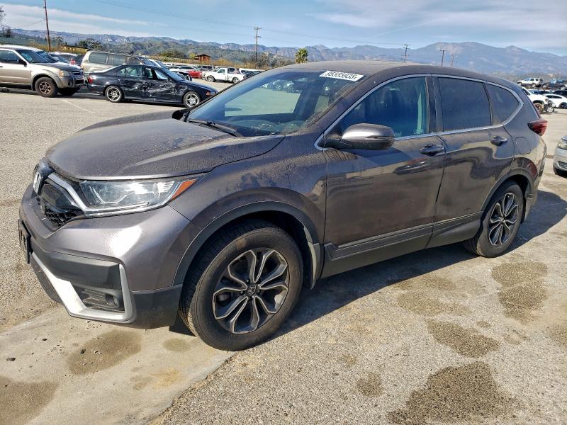 HONDA CR-V EX 2021 with VIN 5J6RW2H57MA003313 - Photo from auction