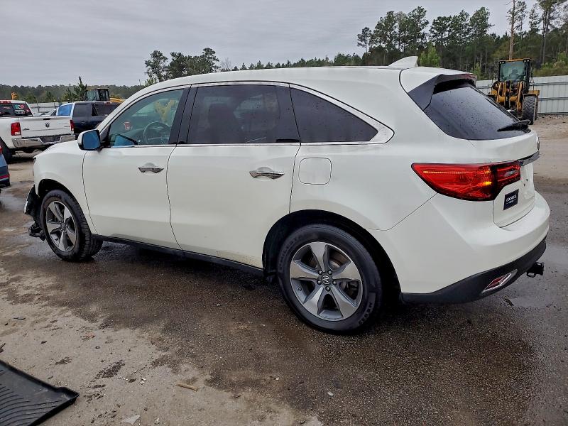 Photo 2 from auction – 2016 ACURA MDX with VIN 5FRYD3H20GB019477