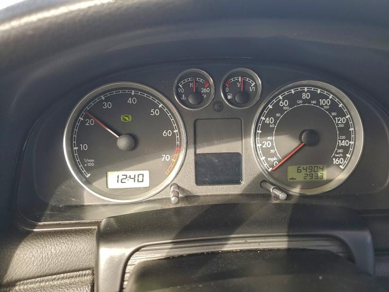 Photo 9 from auction – 2003 VOLKSWAGEN PASSAT GLX with VIN WVWTH63B13P284871