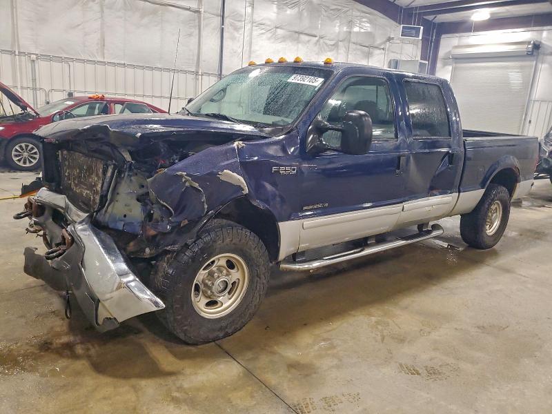 FORD F250 SUPER 2002 with VIN 1FTNW21F12EB13030 - Photo from auction