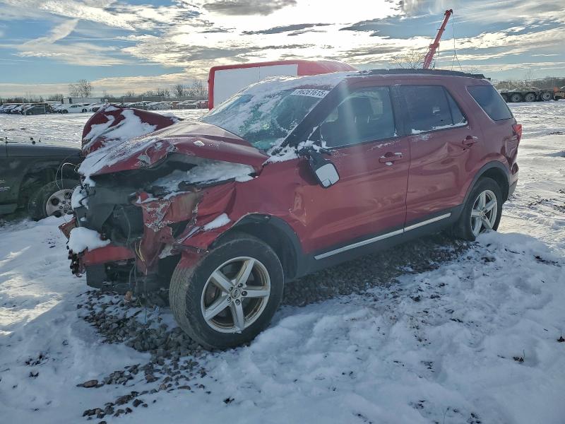 FORD EXPLORER X 2017 with VIN 1FM5K8DH6HGB89413 - Photo from auction