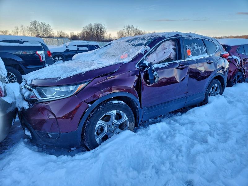 HONDA CR-V EXL 2018 with VIN 7FARW2H81JE019062 - Photo from auction