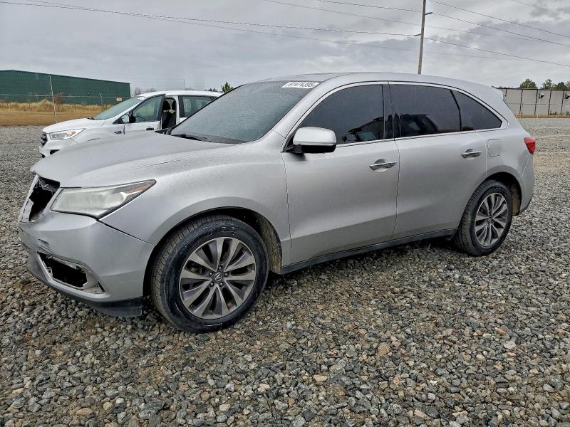 ACURA MDX TECHNO 2014 with VIN 5FRYD3H49EB016690 - Photo from auction