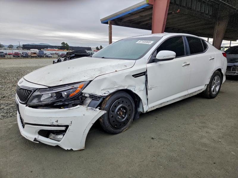 KIA OPTIMA LX 2015 with VIN KNAGM4A71F5601397 - Photo from auction