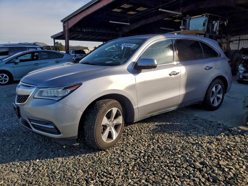 ACURA MDX 2016 with VIN 5FRYD3H20GB020824 - Photo from auction