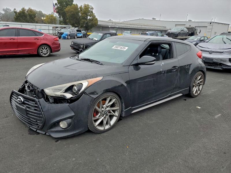 HYUNDAI VELOSTER T 2015 with VIN KMHTC6AE6FU237591 - Photo from auction