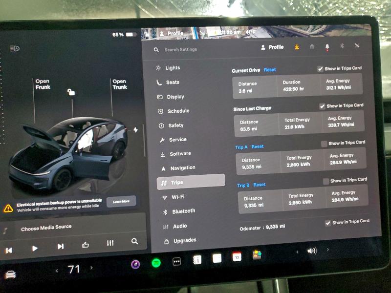 Photo 9 from auction – 2026 TESLA MODEL Y with VIN 7SAYGDEE8TF338913