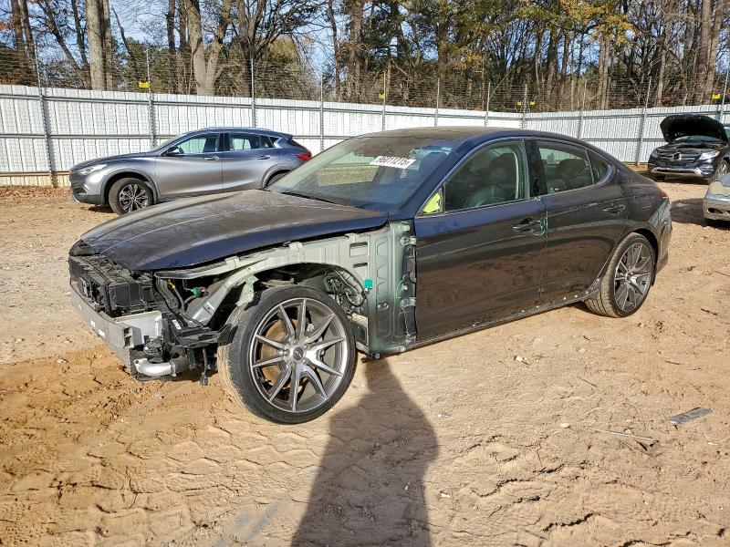 GENESIS G70 BASE 2022 with VIN KMTG34TA4NU089252 - Photo from auction