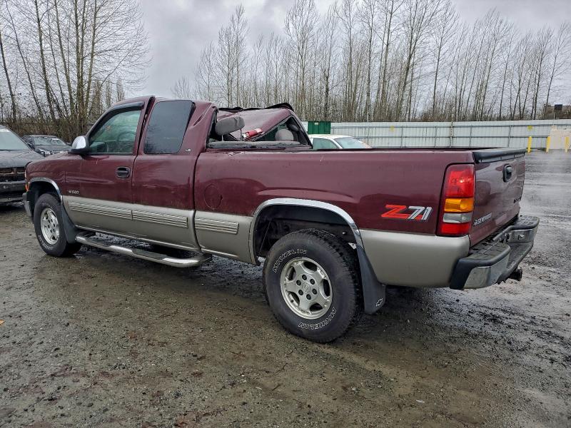 Photo 2 from auction – 2000 CHEVROLET SILVERADO with VIN 1GCEK19T9YE123975
