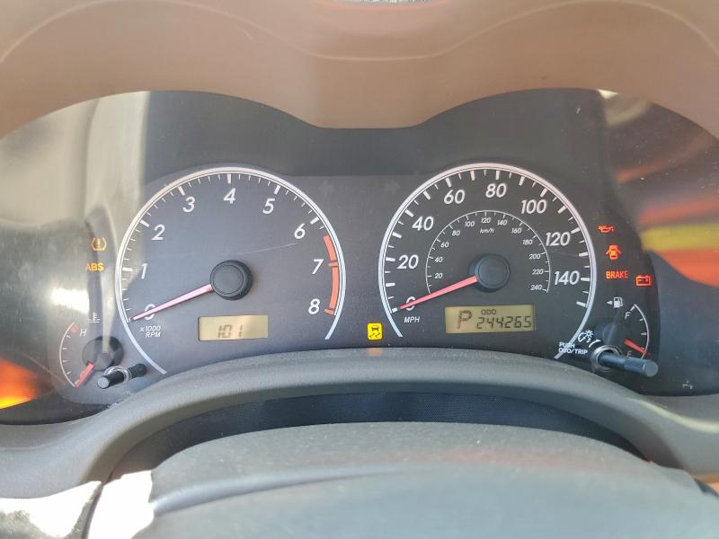 Photo 9 from auction – 2010 TOYOTA COROLLA BA with VIN 1NXBU4EE7AZ266775