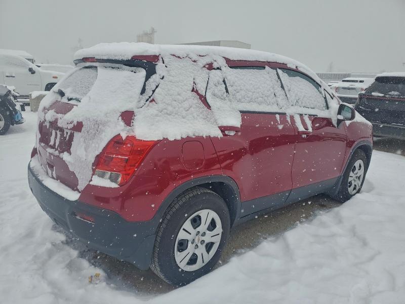 Photo 3 from auction – 2015 CHEVROLET TRAX with VIN KL7CJKSB4FB252459
