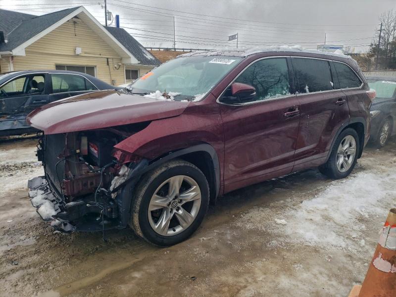 TOYOTA HIGHLANDER 2016 with VIN 5TDDKRFH4GS354043 - Photo from auction
