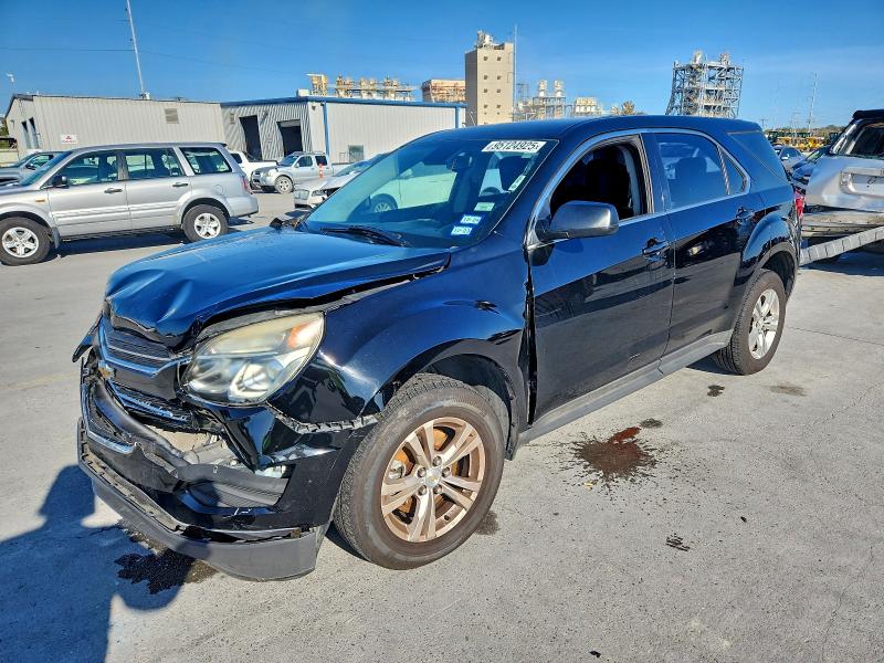CHEVROLET EQUINOX LS 2017 with VIN 2GNALBEK0H1555460 - Photo from auction