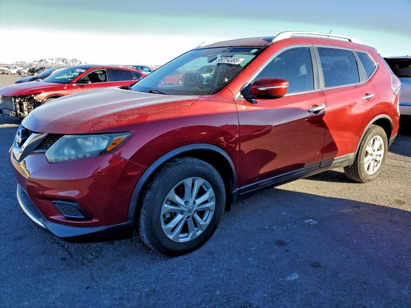 NISSAN ROGUE S 2015 with VIN 5N1AT2MT7FC927835 - Photo from auction