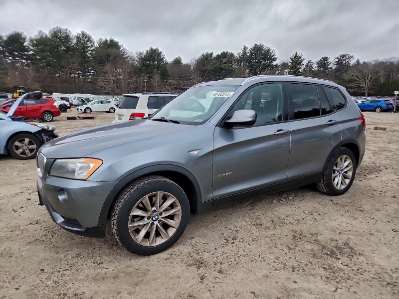 BMW X3 XDRIVE2 2013 with VIN 5UXWX9C56D0A24828 - Photo from auction