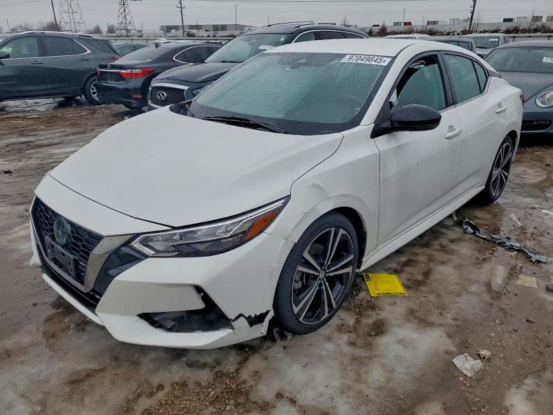 NISSAN SENTRA 2020 with VIN 3N1AB8DVXLY309832 - Photo from auction