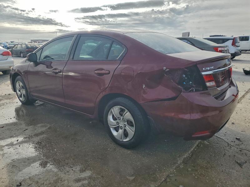 Photo 2 from auction – 2013 HONDA CIVIC with VIN 2HGFB2F53DH594363