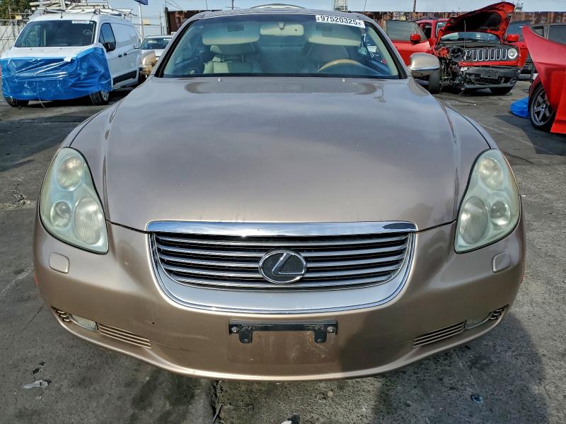 Photo 5 from auction – 2004 LEXUS SC 430 with VIN JTHFN48Y540054122
