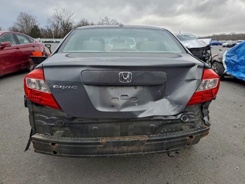 Photo 6 from auction – 2012 HONDA CIVIC EXL with VIN 19XFB2F92CE358492