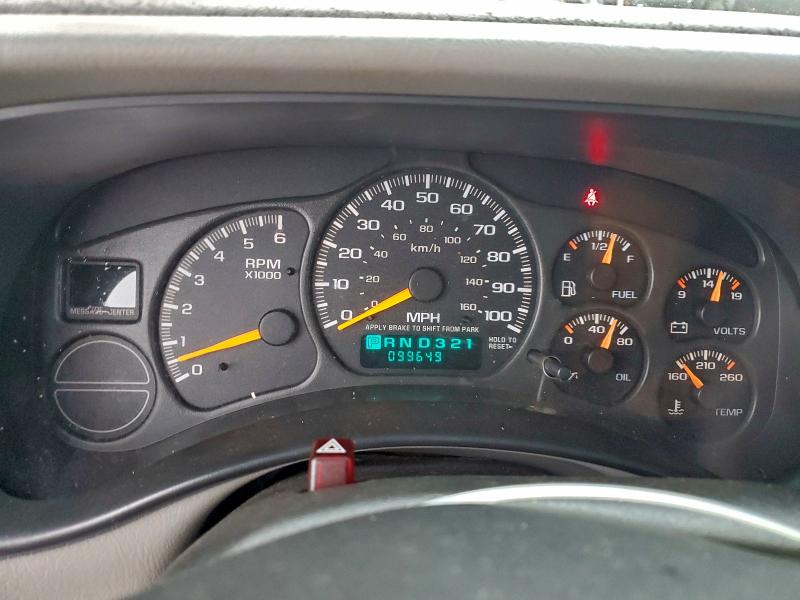Photo 9 from auction – 2000 CHEVROLET SILVERADO with VIN 1GCEK19T9YE123975