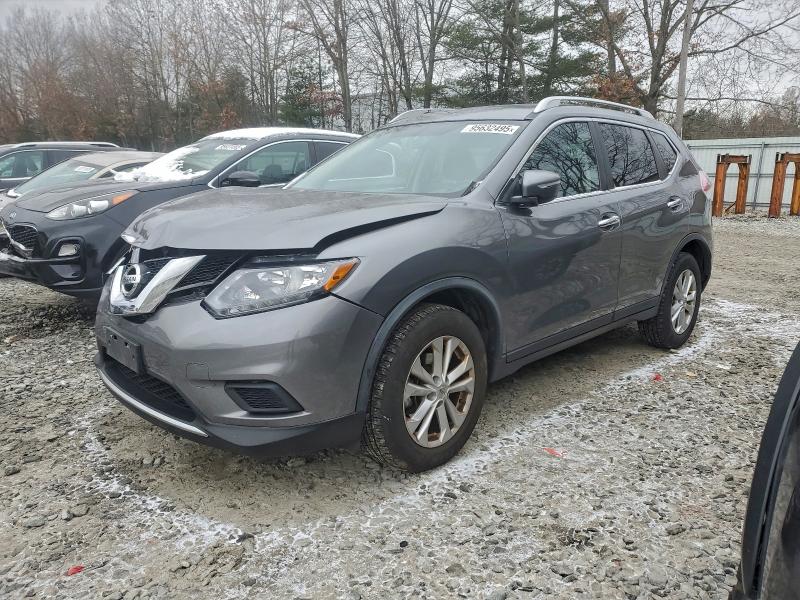 NISSAN ROGUE S 2015 with VIN KNMAT2MV6FP568492 - Photo from auction