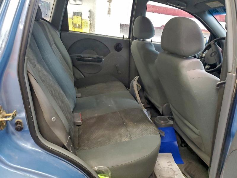 Photo 10 from auction – 2005 CHEVROLET AVEO BASE with VIN KL1TD62615B319030