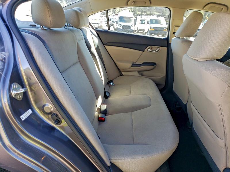 Photo 10 from auction – 2013 HONDA CIVIC LX with VIN 19XFB2F52DE201060