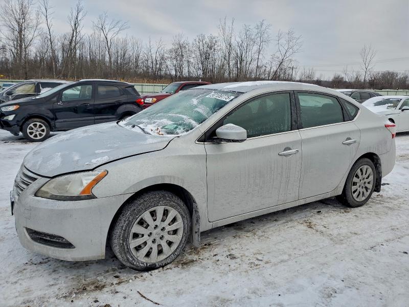 NISSAN SENTRA S 2014 with VIN 1N4AB7AP4EN851091 - Photo from auction