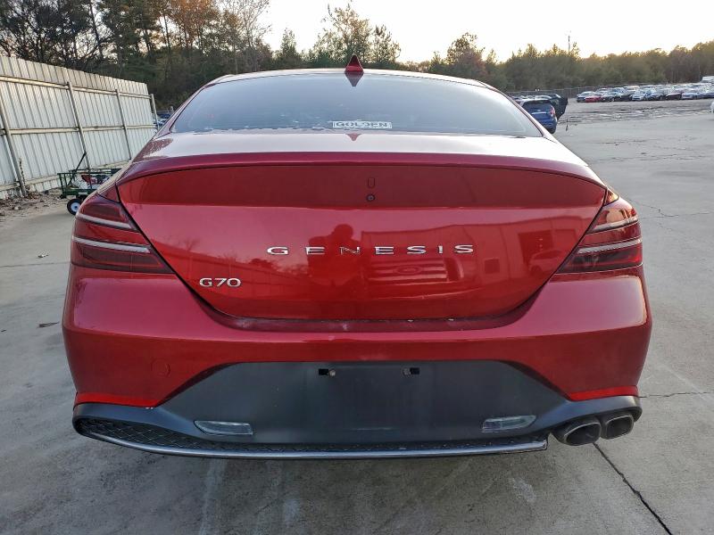 Photo 6 from auction – 2022 GENESIS G70 BASE with VIN KMTG34TA1NU093372