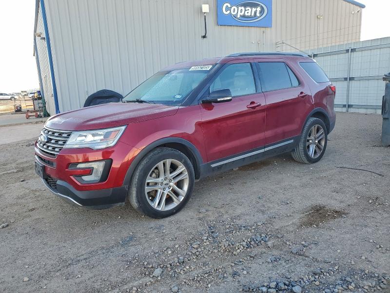 FORD EXPLORER X 2017 with VIN 1FM5K7D81HGA58951 - Photo from auction