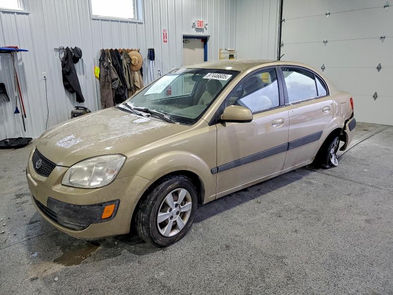 KIA RIO BASE 2007 with VIN KNADE123076267773 - Photo from auction