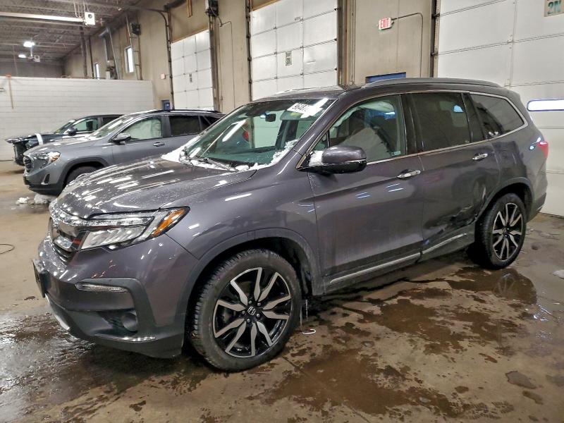 Photo 1 from auction – 2020 HONDA PILOT TOUR with VIN 5FNYF6H69LB049622