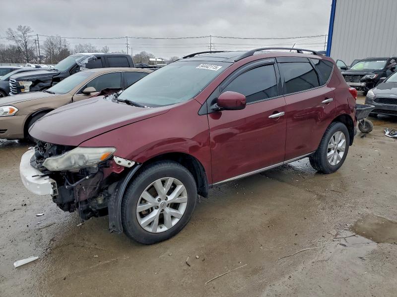 Photo 1 from auction – 2012 NISSAN MURANO S with VIN JN8AZ1MW6CW218870