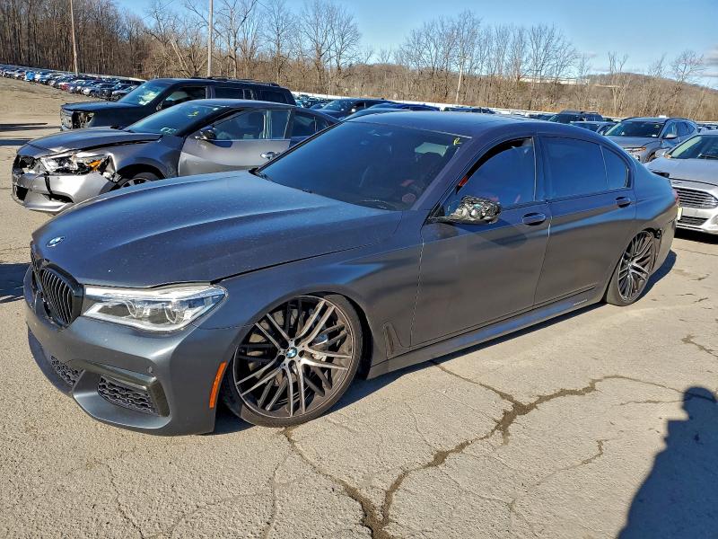 BMW 750 XI 2018 with VIN WBA7F2C57JG424586 - Photo from auction