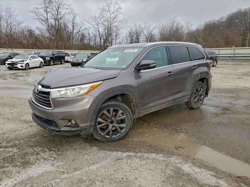 TOYOTA HIGHLANDER 2016 مع رقم تعريف المركبة 5TDJKRFH0GS291462 - صورة من المزاد