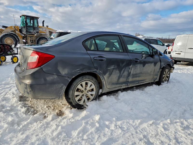 Photo 3 from auction – 2012 HONDA CIVIC LX with VIN 19XFB2F53CE091635