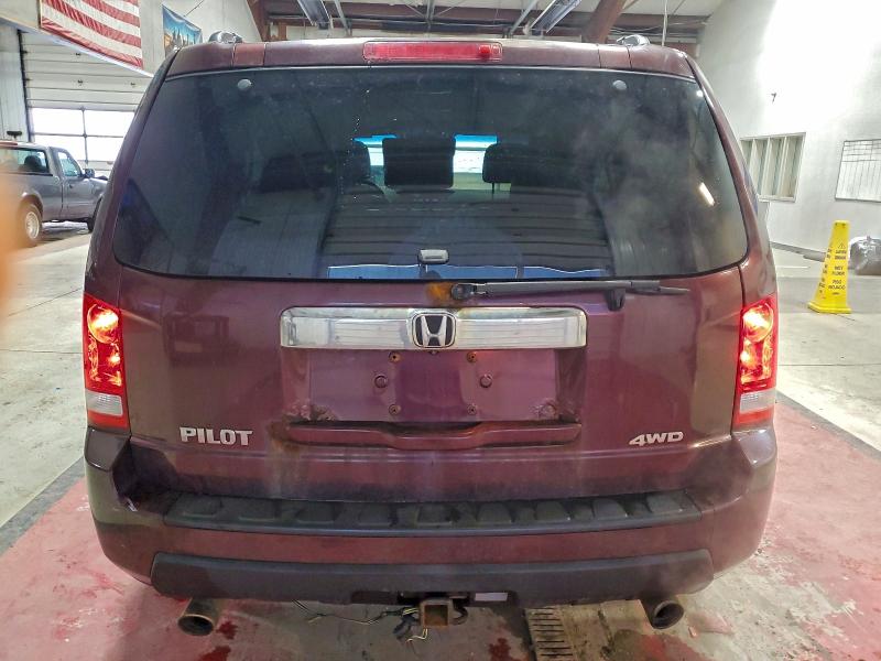 Photo 6 from auction – 2010 HONDA PILOT EXL with VIN 5FNYF4H54AB030937