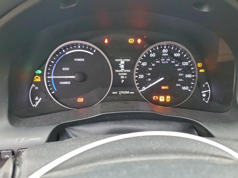 Photo 9 from auction – 2013 LEXUS ES 300H with VIN JTHBW1GG9D2009644