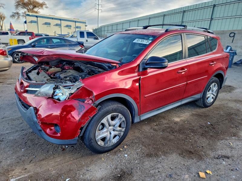 TOYOTA RAV4 LE 2015 with VIN JTMBFREVXFJ031789 - Photo from auction