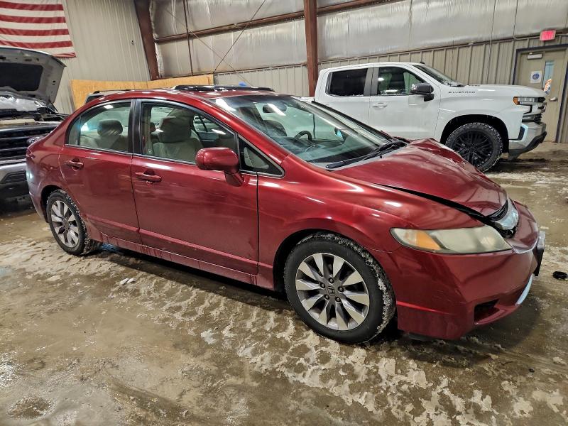 Photo 4 from auction – 2009 HONDA CIVIC EX with VIN 2HGFA16839H335984