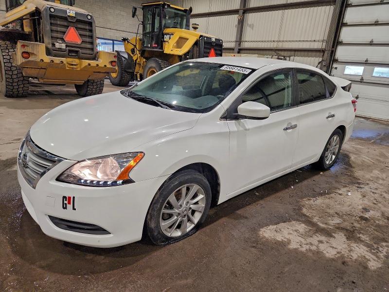 NISSAN SENTRA S 2015 with VIN 3N1AB7AP9FL680076 - Photo from auction
