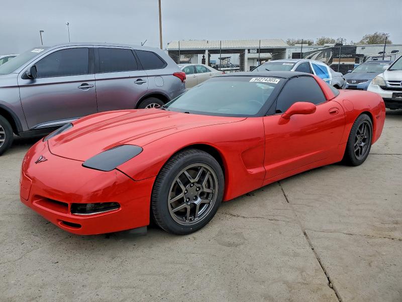 CHEVROLET CORVETTE 2002 with VIN 1G1YY22G925102431 - Photo from auction