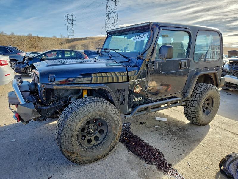 JEEP WRANGLER / 2001 with VIN 1J4FA59S41P322250 - Photo from auction
