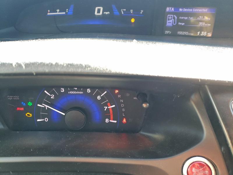 Photo 9 from auction – 2014 HONDA CIVIC EX with VIN 19XFB2F86EE244733