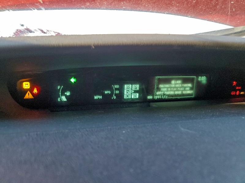 Photo 9 from auction – 2010 TOYOTA PRIUS with VIN JTDKN3DU2A0029882